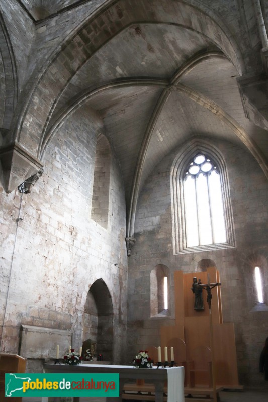 Vallbona de les Monges - Monestir de Santa Maria. Església (Foto: Albert Esteves, 2018) Vallbona de les Monges - Monestir de Santa Maria. Església