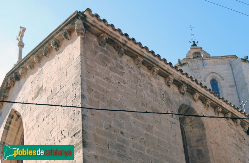 Vallbona de les Monges - Mènsules de l'absis del monestir