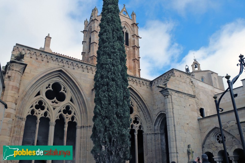 Vallbona de les Monges - Claustre del monestir. Galeria nord