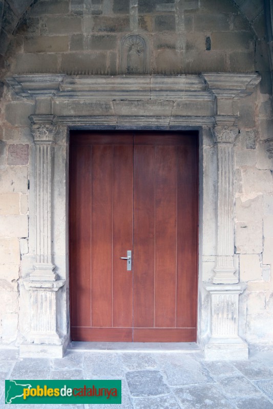 Vallbona de les Monges - Claustre del monestir. Galeria oest