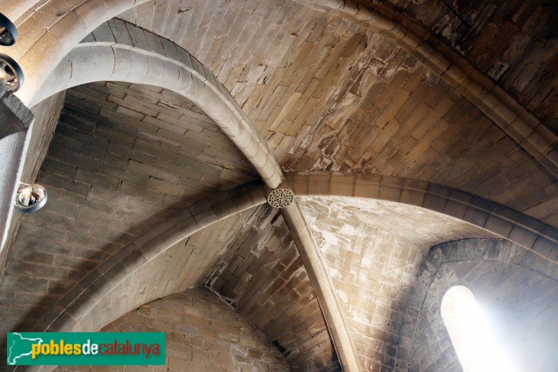 Vallbona de les Monges - Monestir de Santa Maria. Sala capitular