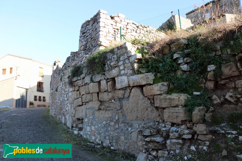 Vallbona de les Monges - Muralla de Rocallaura