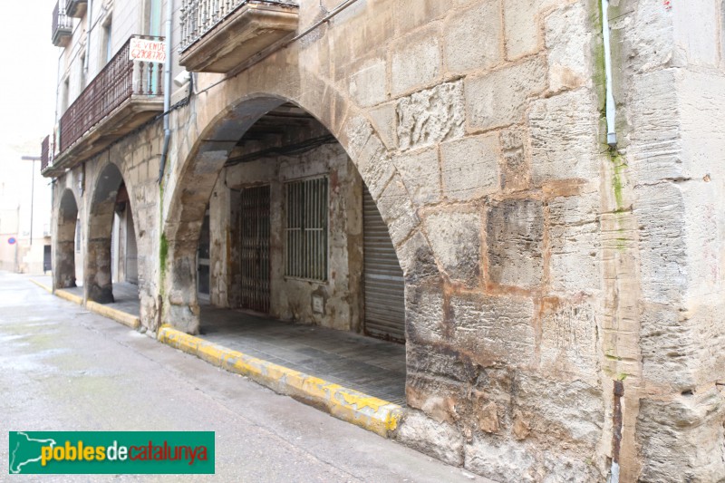 Bellpuig - Porxos del carrer Major