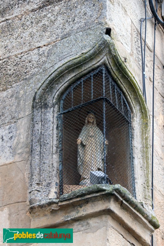 Bellpuig - Convent de Sant Bartomeu, capelleta exterior