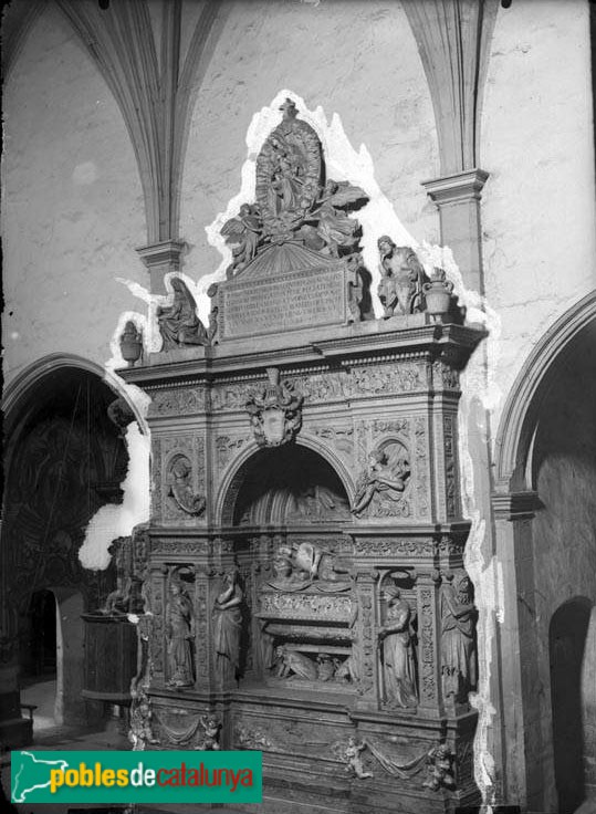 Bellpuig - Mausoleu de Ramon Folc de Cardona