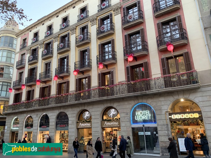 Barcelona - Casa Pere Bernis (Hotel Lloret)