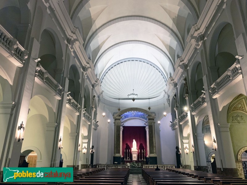 Barcelona - Església de Betlem. Interior