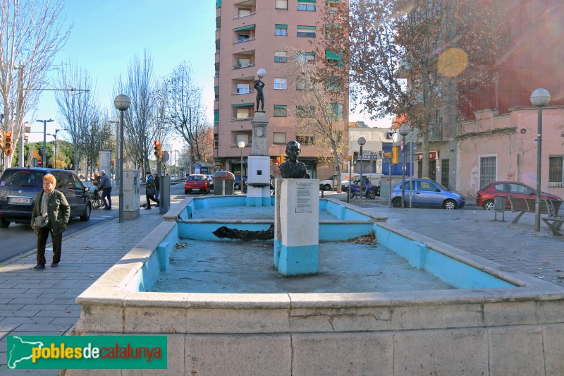 Sant Adrià de Besòs - Font de la placeta Macià