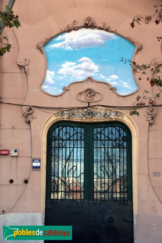 Barcelona - Aprestos de Sederías Pagès i Capara (Edifici Yorka)