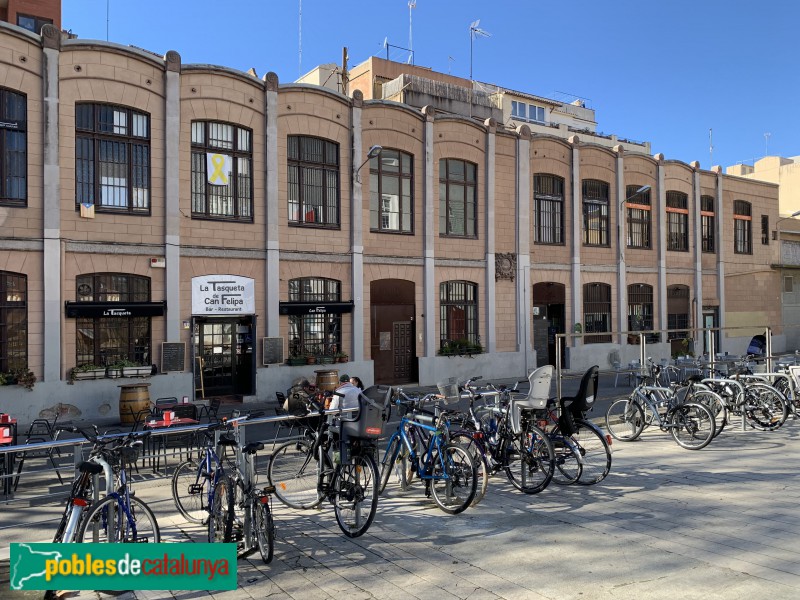 Barcelona - Menjadors de Can Felipa (Foto: Albert Esteves, 2019) Barcelona - Menjadors de Can Felipa