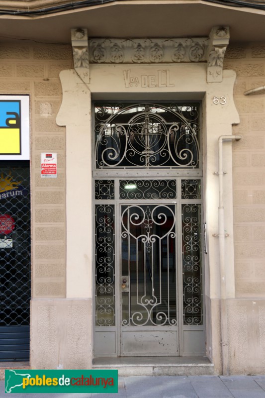Barcelona - Rambla del Poblenou, 63 (Foto: Albert Esteves, 2019) Barcelona - Rambla del Poblenou, 63