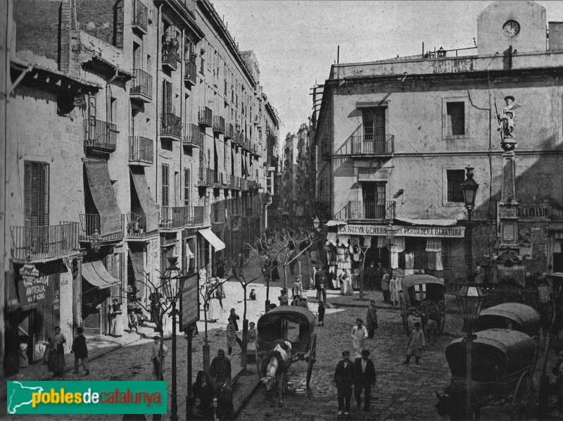 Barcelona - Antic Hostal del Carme. Foto antiga