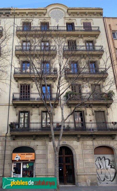 Barcelona - Consell de Cent, 120 (Foto: Albert Esteves, 2019) Barcelona - Consell de Cent, 120