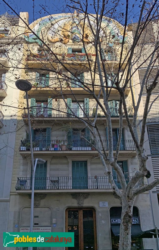 Barcelona - Casa Fajol o de la Papallona