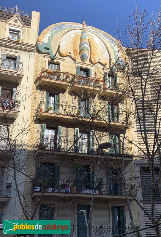 Barcelona - Casa Fajol o de la Papallona