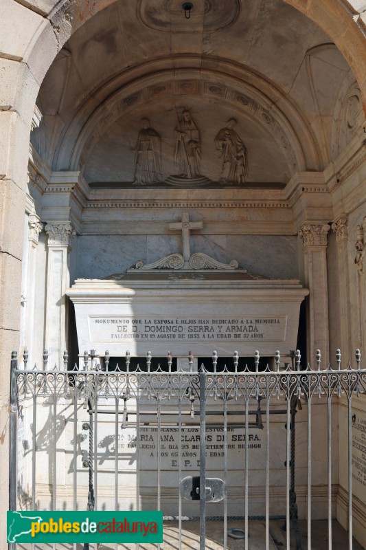 Cementiri del Poblenou - Arc-capella Serra-Clarós