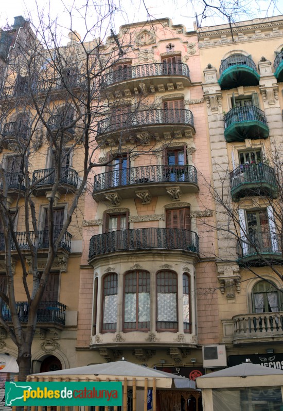 Barcelona - Casa Agnés Ayné (Borrell, 145)