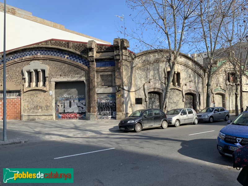 Barcelona - Indústria Baldomero Rovira, abans de la reforma