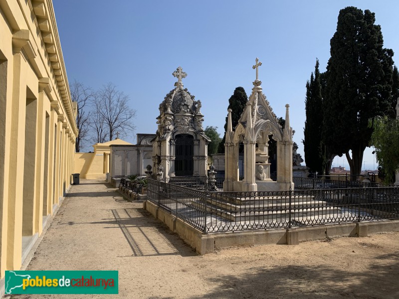 Cementiri dels Caputxins - Panteó Miquel Biada