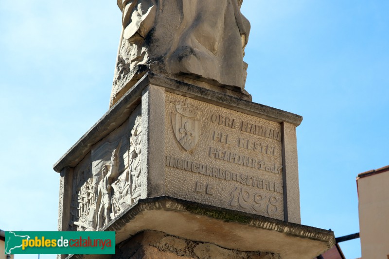 Agramunt - Monument a l'Onze de Setembre