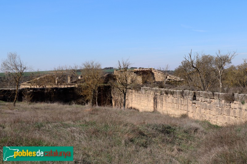 Ossó de Sió - Molí del Torres. Bassa