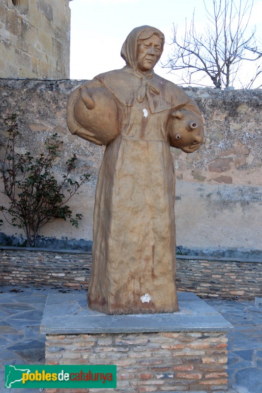 Agramunt - Monument a la Dona (La Donzell d'Urgell) (Foto: Albert Esteves, 2019) Agramunt - Monument a la Dona (La Donzell d'Urgell)