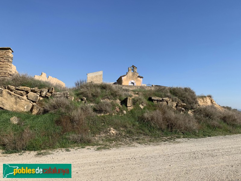 Agramunt - Rocabertí de Sant Salvador, església i cementiri (Foto: Albert Esteves, 2019) Agramunt - Rocabertí de Sant Salvador, església i cementiri