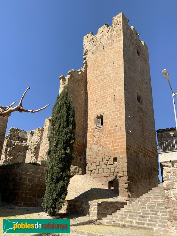 Ossó de Sió - Castell de Castell de Montfalcó d'Agramunt