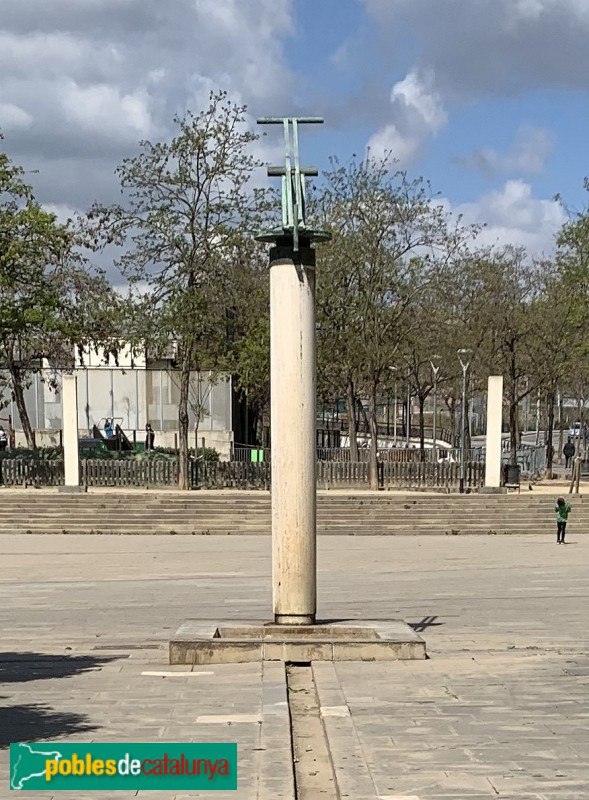 Barcelona - Font-escultura de Sant Martí