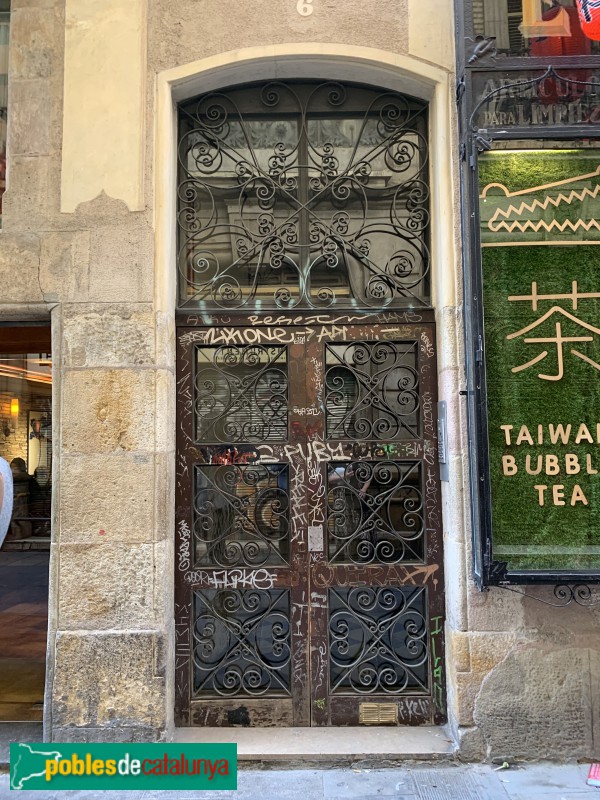 Barcelona - Casa Dorotea Plassa (Bonsuccés, 6) (Foto: Albert Esteves, 2019) Barcelona - Casa Dorotea Plassa (Bonsuccés, 6)