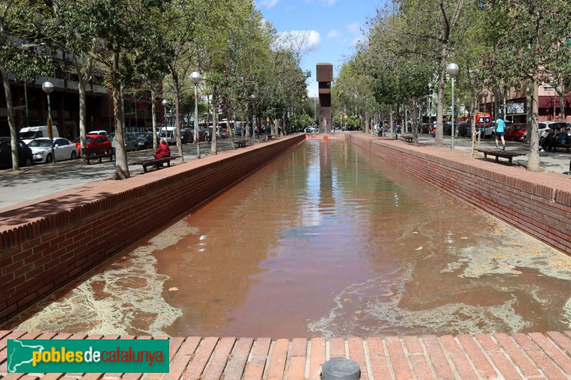 Barcelona - Escultura El Llarg Viatge