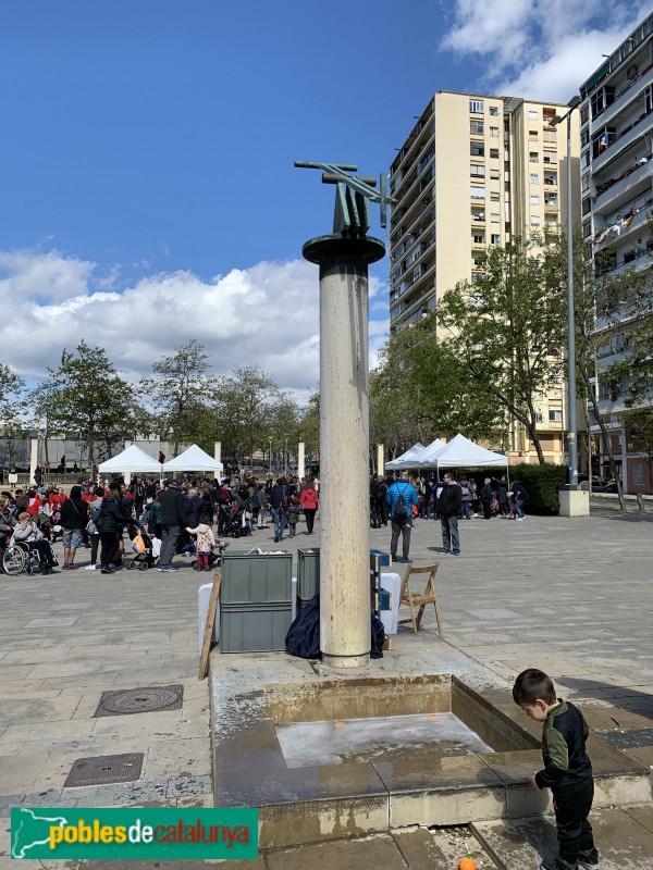 Barcelona - Font-escultura de Sant Martí