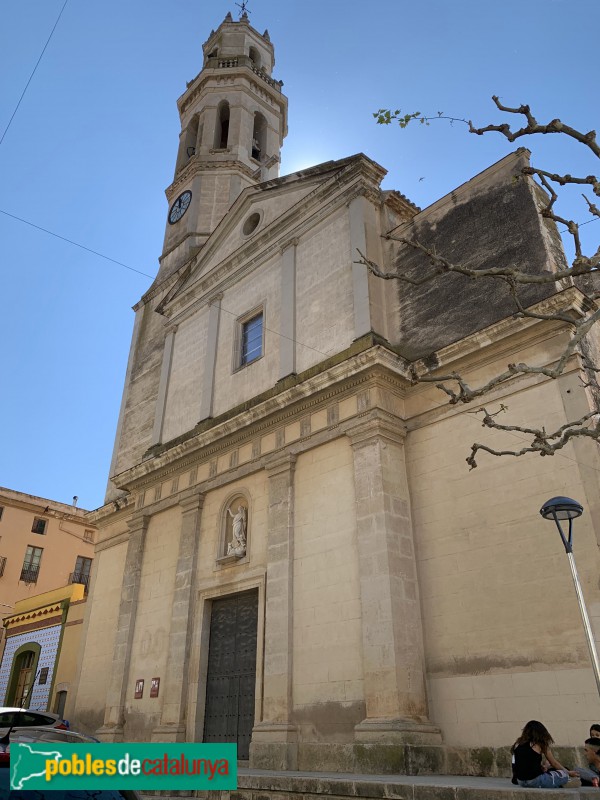 Vila-rodona - Església de Santa Maria (Foto: Albert Esteves, 2019) Vila-rodona - Església de Santa Maria