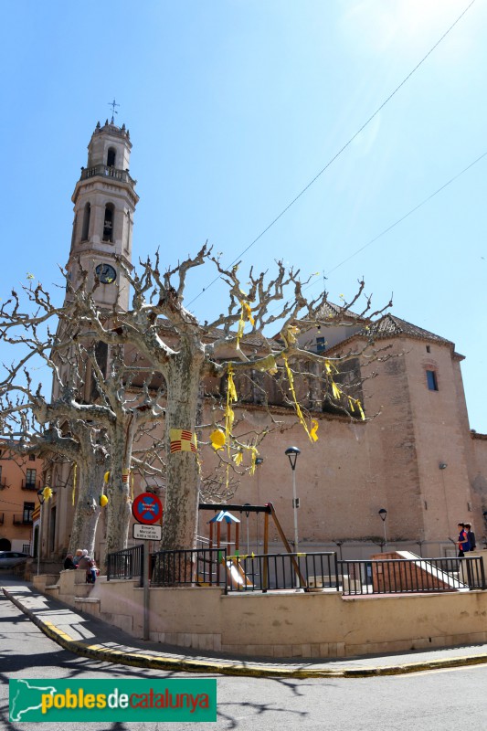 Vila-rodona - Església de Santa Maria (Foto: Albert Esteves, 2019) Vila-rodona - Església de Santa Maria