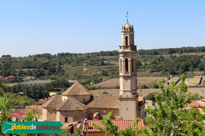 Vila-rodona - Església de Santa Maria (Foto: Albert Esteves, 2019) Vila-rodona - Església de Santa Maria