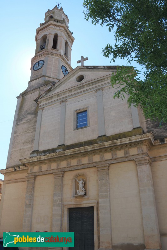 Vila-rodona - Església de Santa Maria (Foto: Albert Esteves, 2019) Vila-rodona - Església de Santa Maria