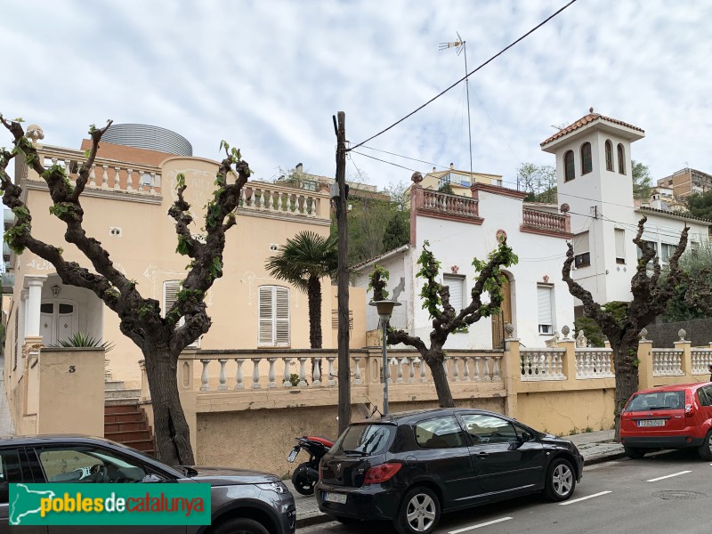 Molins de Rei - Cases del carrer Maragall