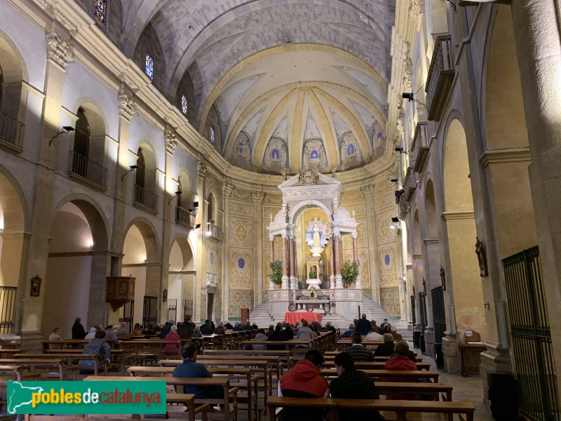 La Bisbal d'Empordà - Església de Santa Maria (Foto: Albert Esteves, 2019) La Bisbal d'Empordà - Església de Santa Maria