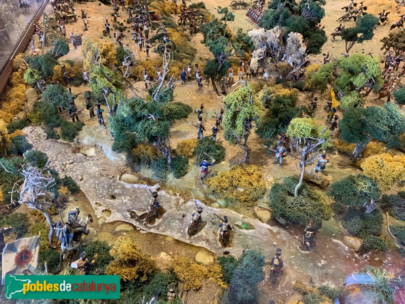 La Bisbal d'Empordà - Maqueta de la batalla de Waterloo (Foto: Albert Esteves, 2019) La Bisbal d'Empordà - Maqueta de la batalla de Waterloo
