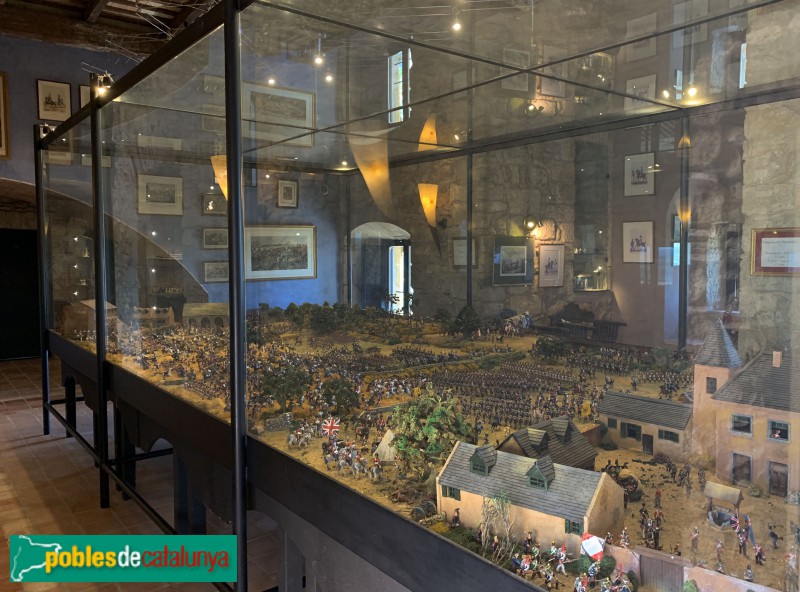 La Bisbal d'Empordà - Maqueta de la batalla de Waterloo (Foto: Albert Esteves, 2019) La Bisbal d'Empordà - Maqueta de la batalla de Waterloo
