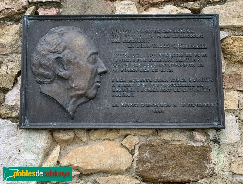La Bisbal d'Empordà - Can Cendra (Foto: Albert Esteves, 2019) La Bisbal d'Empordà - Can Cendra