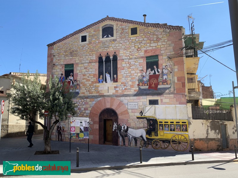 Olesa de Montserrat - Mural del carrer Coscoll