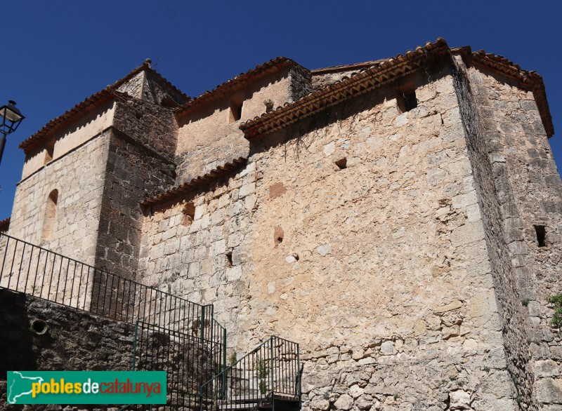 Querol - Església de Santa Maria (Foto: Albert Esteves, 2019) Querol - Església de Santa Maria