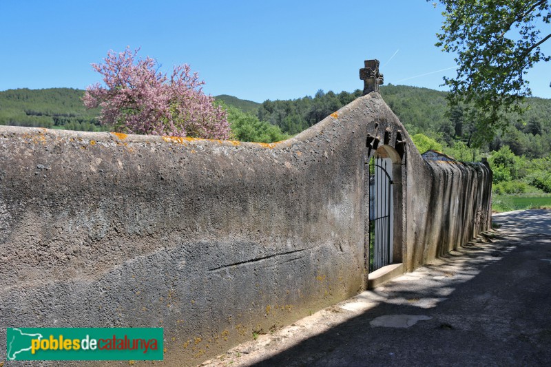 Querol - Església de Valldossera. Cementiri