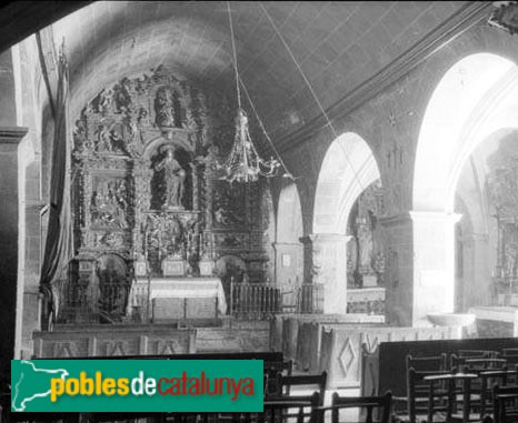 El Pont d'Armentera - Església de Santa Magdalena. Retaule barroc