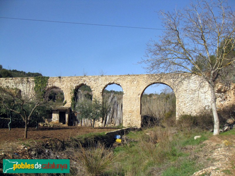 El Pont d'Armentera - Pont de les Femades (aqüeducte romà) (Foto: Enfo, 2013) El Pont d'Armentera - Pont de les Femades (aqüeducte romà)