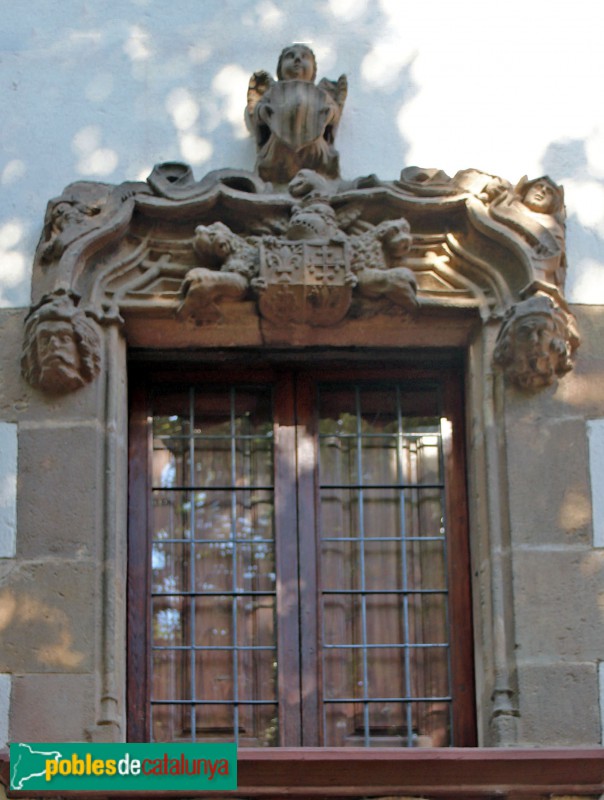 Museu de l'Enrajolada - Finestra d'una casa propietat de les monges jerònimes