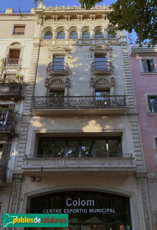 Barcelona - Casa Napoleó (Frontó Colom)