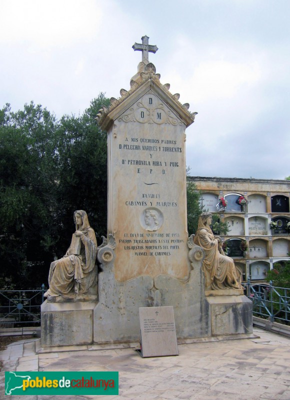 Vilanova i la Geltrú - Sepulcre Cabanyes i Marquès