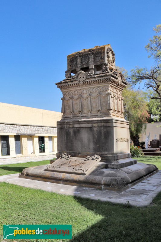 Vilanova i la Geltrú - Sepulcre Víctor Balaguer